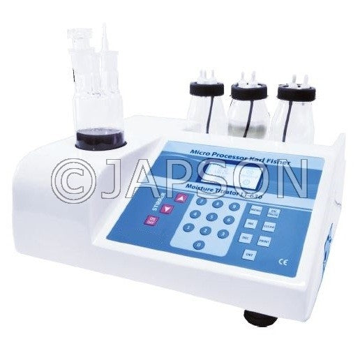 Microprocessor Karl Fischer Moisture Titrator (Graphical Display) Microprocessor Karl Fischer Moisture Titrator (Graphical Display)